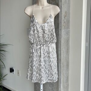 Zara Sequin Dress - Silver